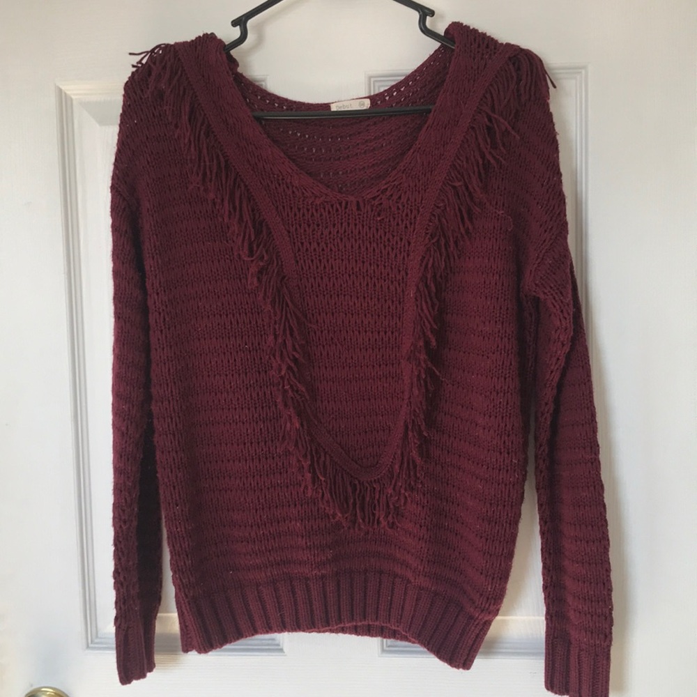 Red sweater